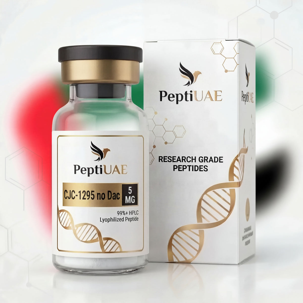 CJC-1295 No Dac 5MG Peptide - 99% Pure Peptide | PeptiUAE