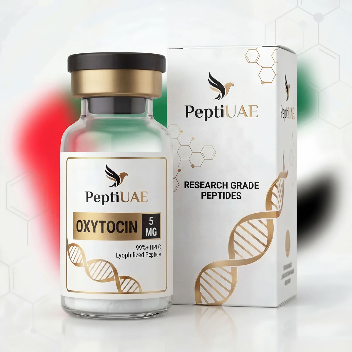 Oxytocin 5MG Peptide - 99% Pure Peptide | PeptiUAE